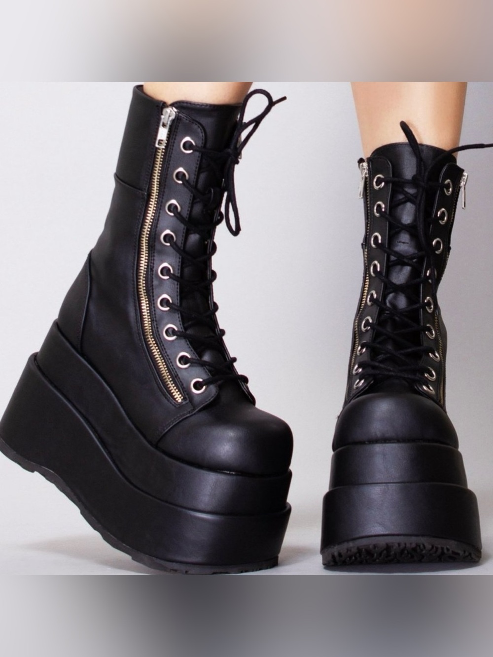 demonia BEAR-265 Black Size 9 women